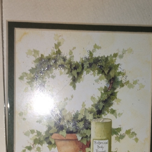 Set of Four Green and Brown Botanical Art Prints - Picture 6 of 7